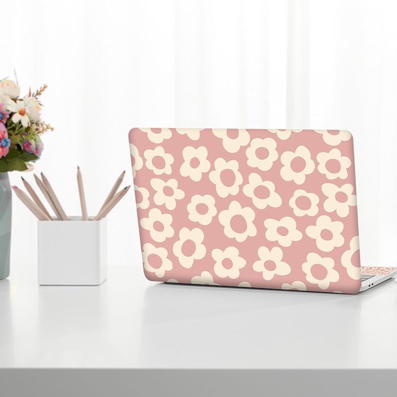 Lauspuck Pink Floral Laptop Skin Sticker Cover Decal, 12 13 13.3 14 15 15.4 15.6 inch Laptop Notebook Vinyl Skin Sticker Cover Personalized Art Protector - Image 5